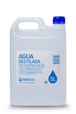 Agua destilada / Desionizada Pura 25 LTS