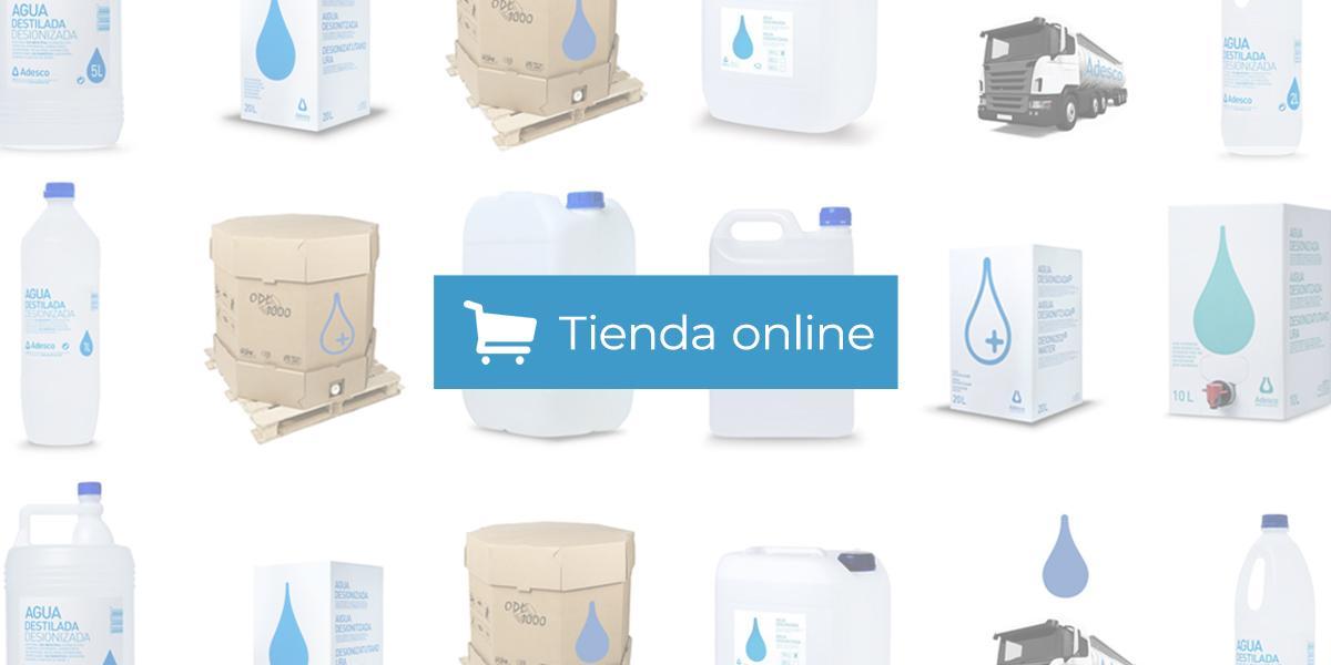 Tienda online de aguas Adesco