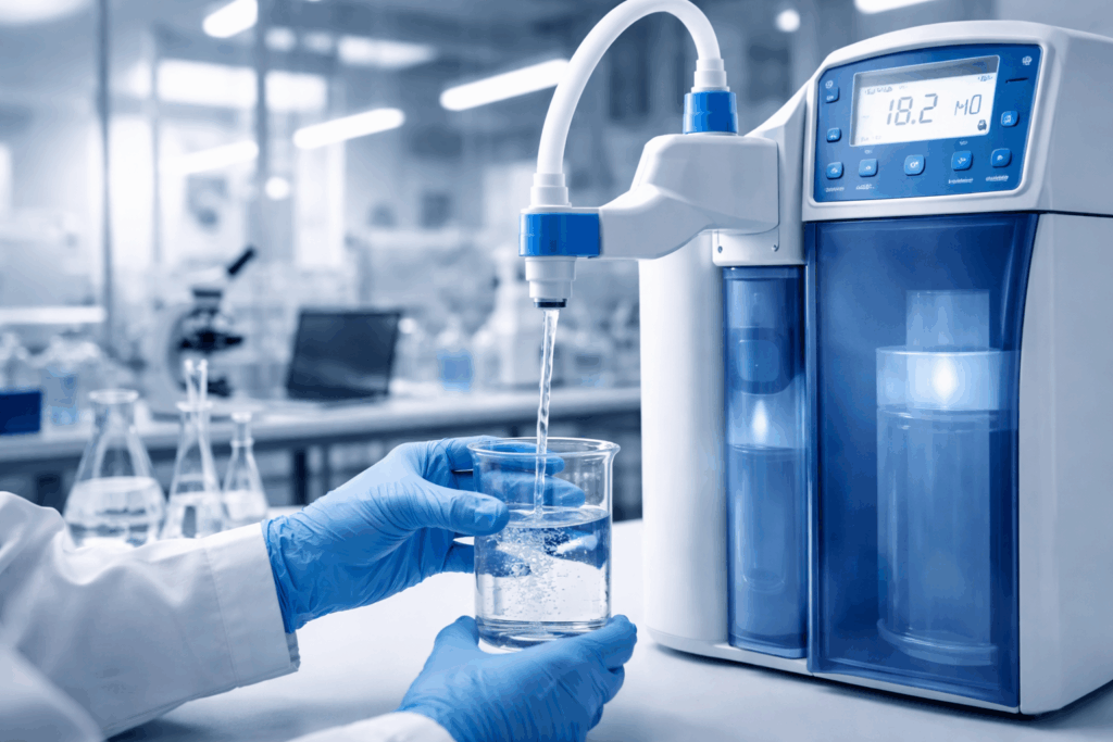 aigua tècnica en laboratoris